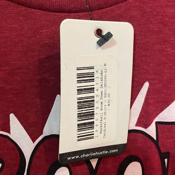 ✨Charlie Hustle Unisex Boom Town Basketball T-Shirt, NWT - Picture 3 of 6